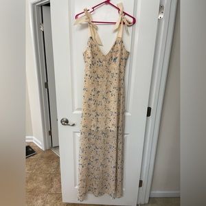 BCBG floral maxi dress